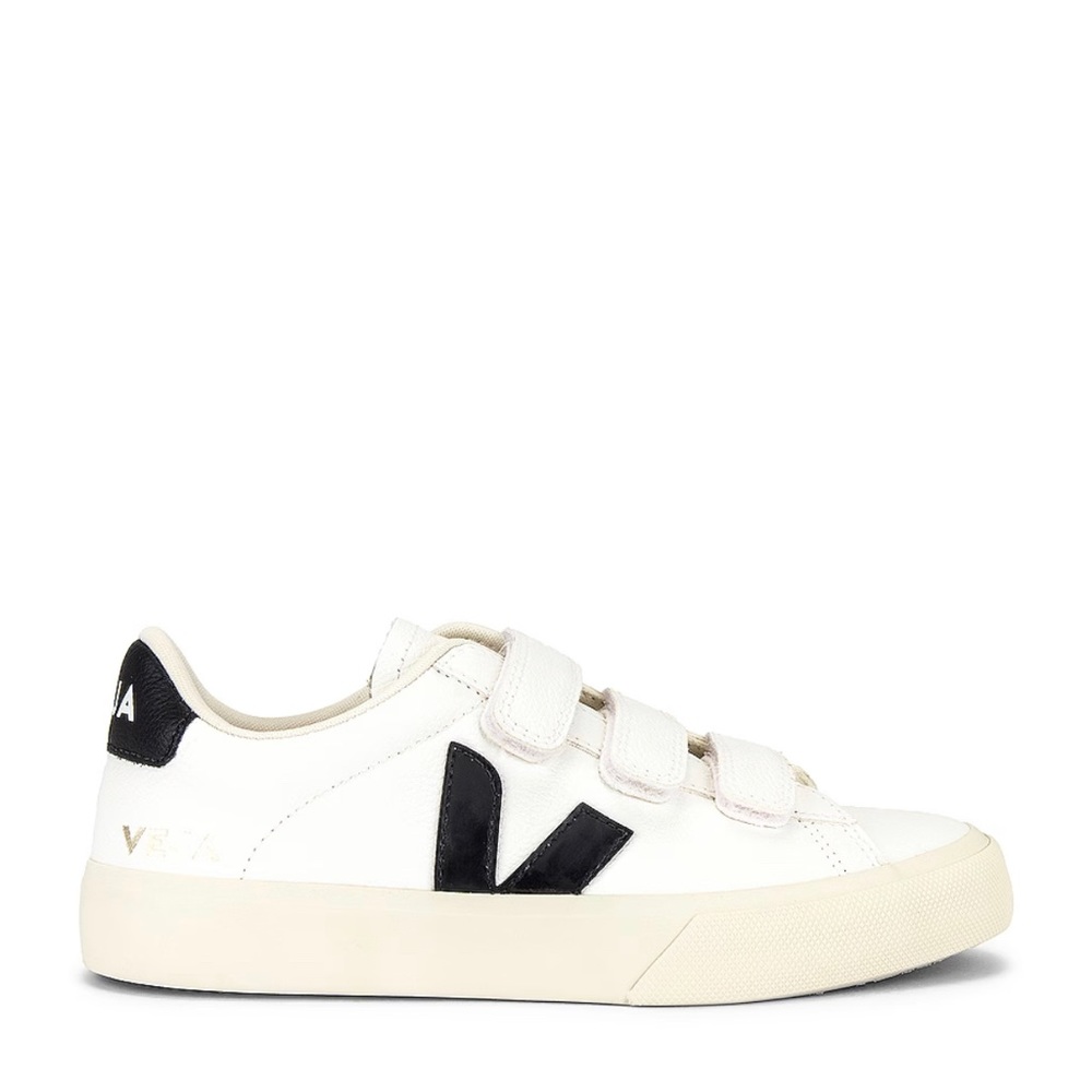 Veja White and Black Women's Shoes